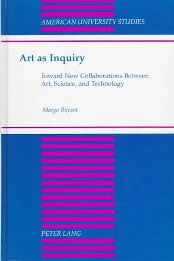 Capa de Art as inquiry
