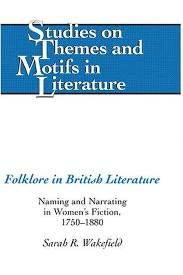 Capa de Folklore in British literature