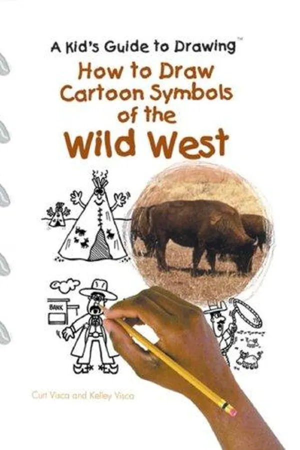 Capa de How to draw cartoon symbols of the wild west