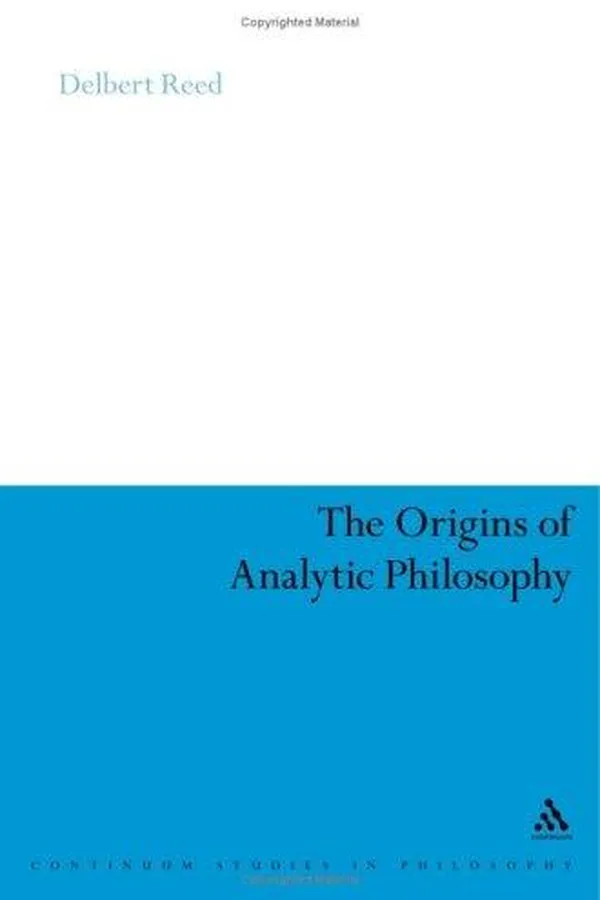 Capa de Origins of Analytic Philosophy
