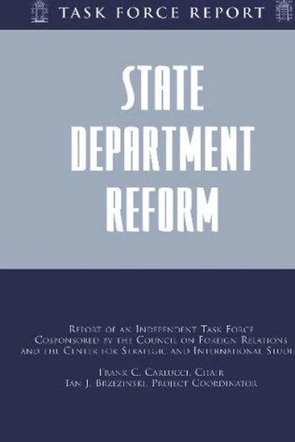 Capa de State Department Reform (Task Force Report (Council on Foreign Relations))