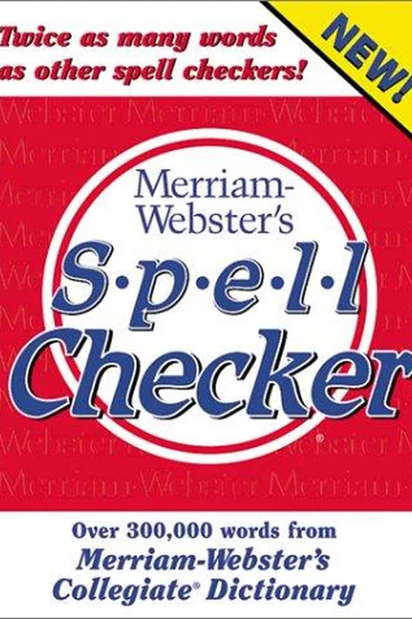 Capa de Merriam-Webster's spell checker