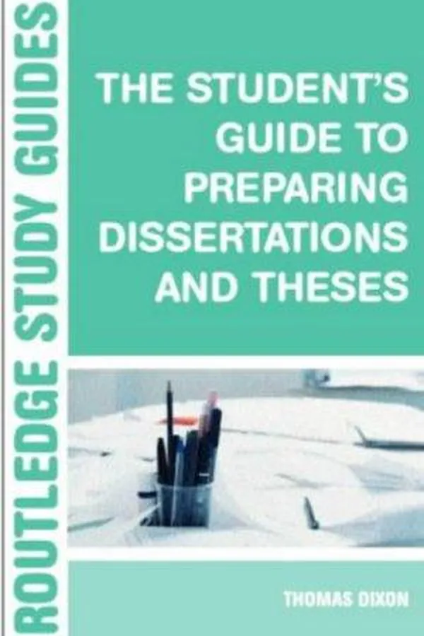 Capa de The Student's Guide to Preparing Dissertations and Theses