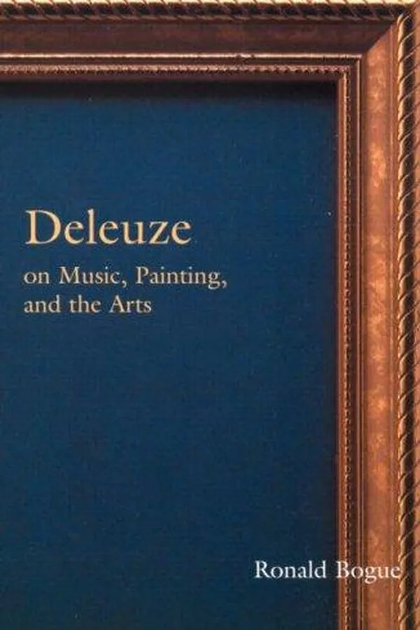 Capa de Deleuze on music, painting, and the arts