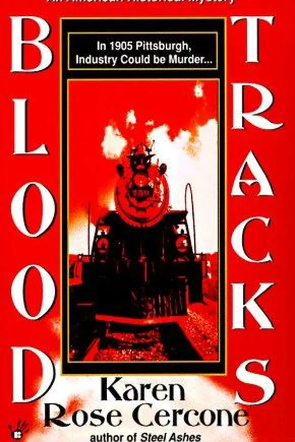 Capa de Blood Tracks (American Historical Mysteries)