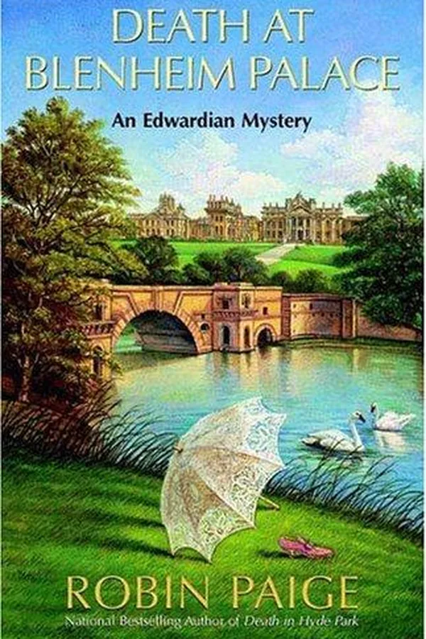 Capa de Death at Blenheim Palace (Robin Paige Victorian Mysteries, No. 11)