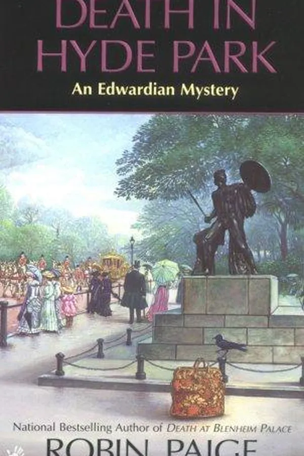Capa de Death in Hyde Park (Robin Paige Victorian Mysteries, No. 10)