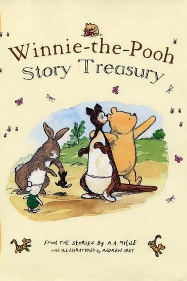 Capa de Winnie-the-Pooh Story Treasury (Pooh Goes Visiting / Tigger is Unbounced)