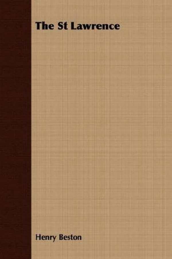 Capa de The St. Lawrence