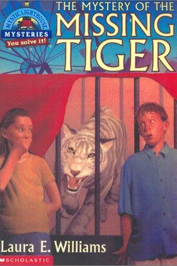 Capa de The Mystery of the Missing Tiger (Mystic Lighthouse)
