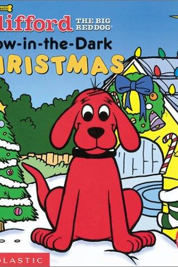 Capa de Glow-in-the-dark Christmas (Clifford the Big Red Dog)