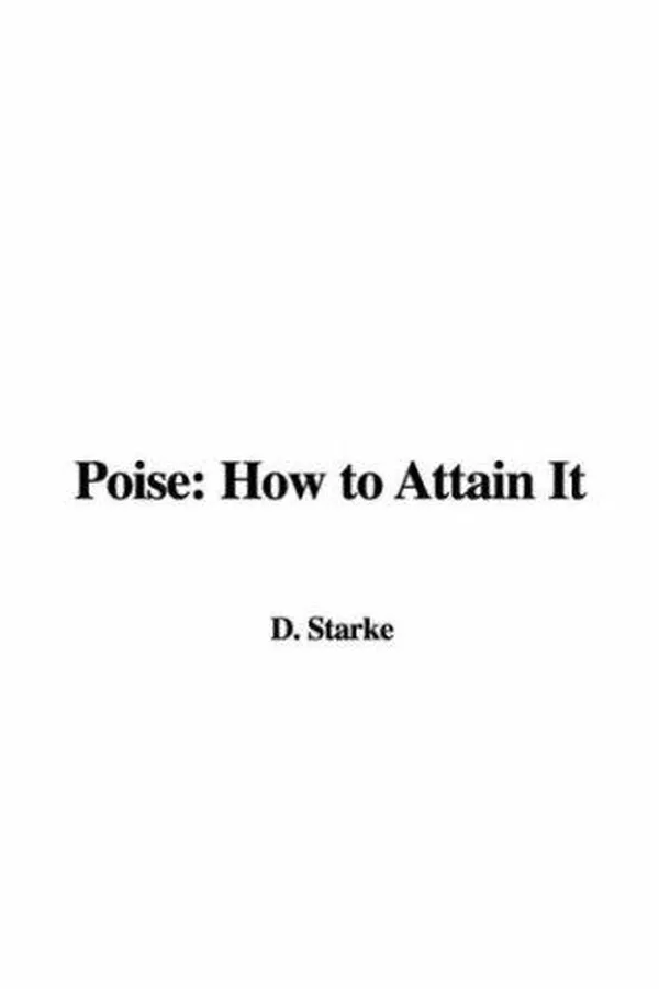 Cover of Poise