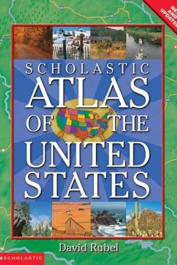 Capa de Scholastic Atlas Of The United States