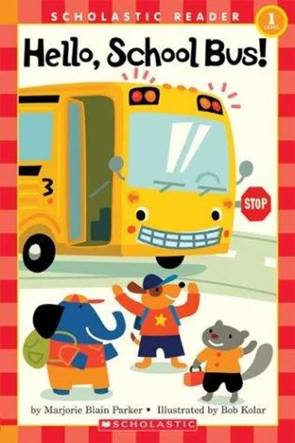 Capa de Hello, school bus!