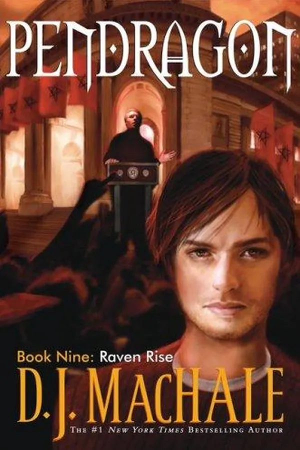 Capa de Raven Rise (Pendragon #9)
