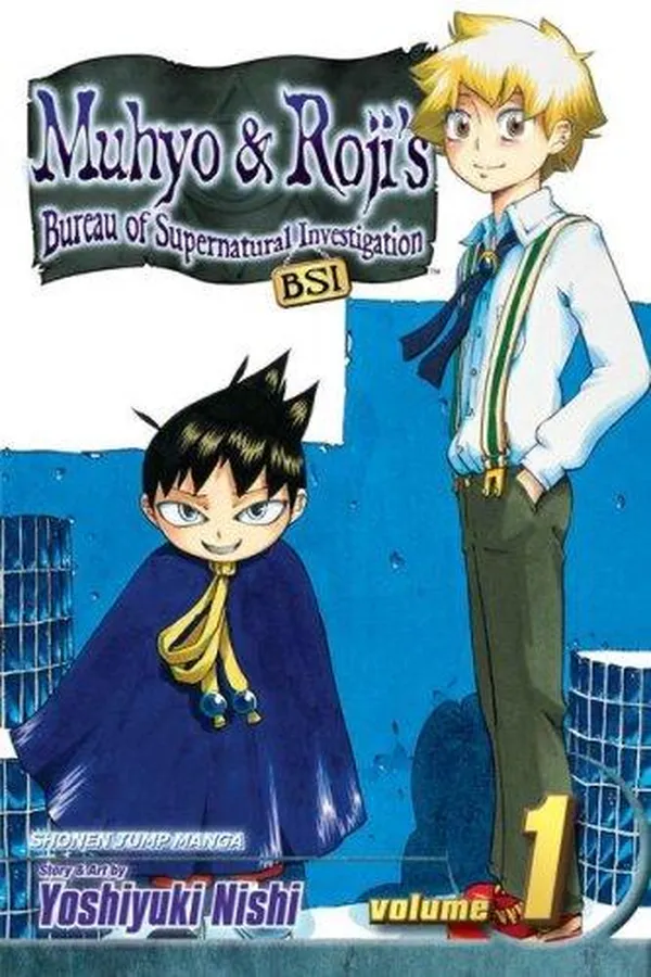 Capa de Muhyo & Roji's Bureau of Supernatural Investigation, BSI