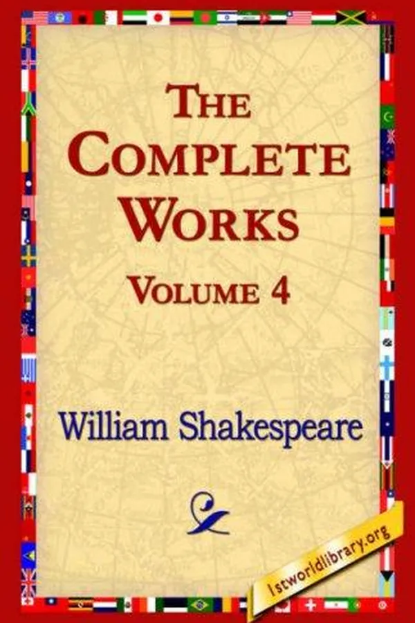 Capa de The Complete Works. Volume 4 (Cymbeline / Macbeth / Measure for Measure / Merchant of Venice / Merry Wives of Windsor / Midsummer Night's Dream / Much Ado About Nothing)