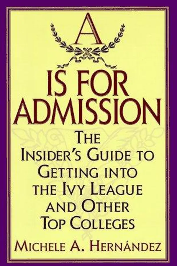 Capa de A is for admission