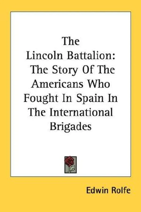 Capa de The Lincoln battalion