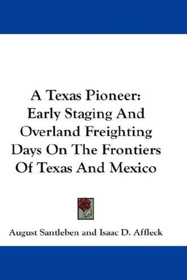 Capa de A Texas pioneer