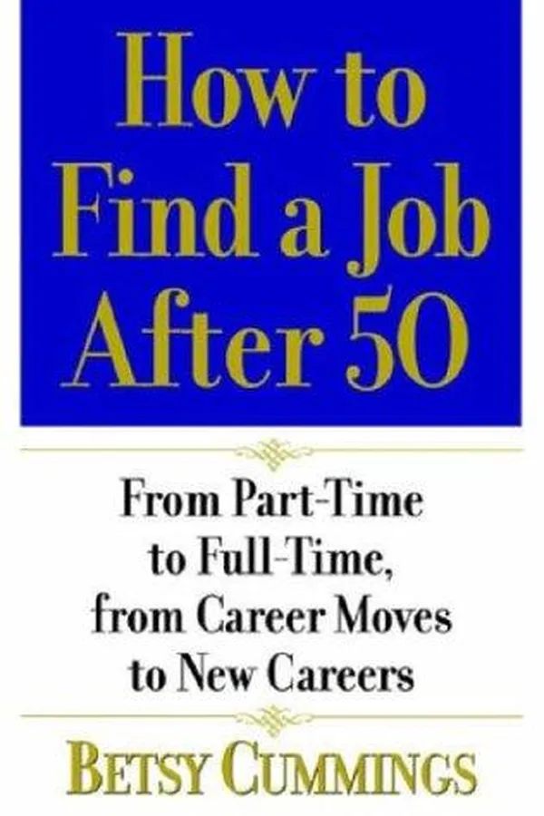 Capa de How to find a job after 50