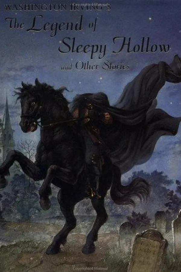 Capa de Washington Irving's The legend of Sleepy Hollow and other stories