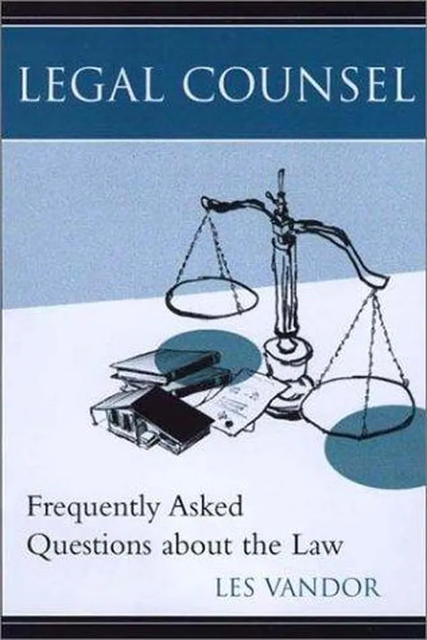 Capa de Legal Counsel: Frequently Asked Questions About the Law