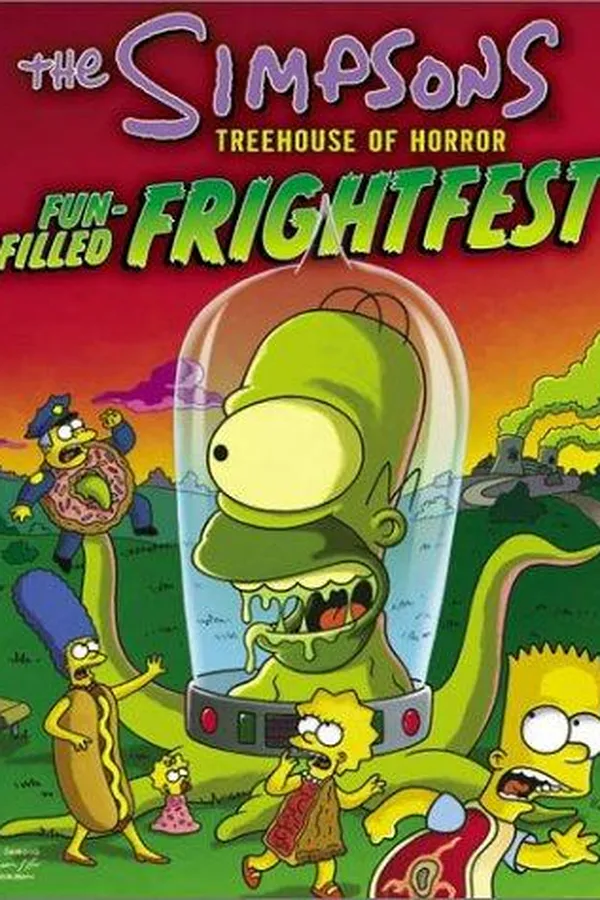 Capa de The Simpsons Treehouse of Horror Fun-Filled Frightfest #3