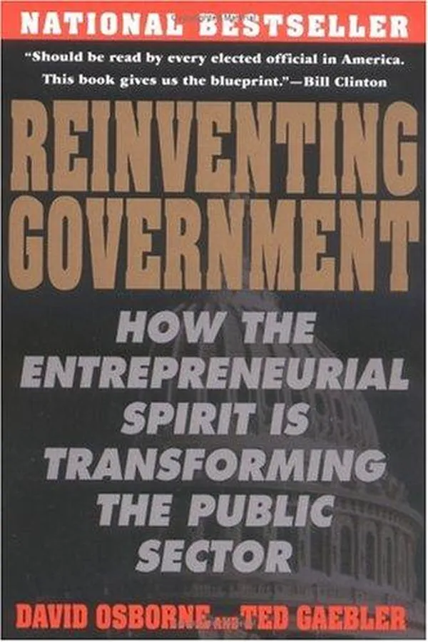 Capa de Reinventing government