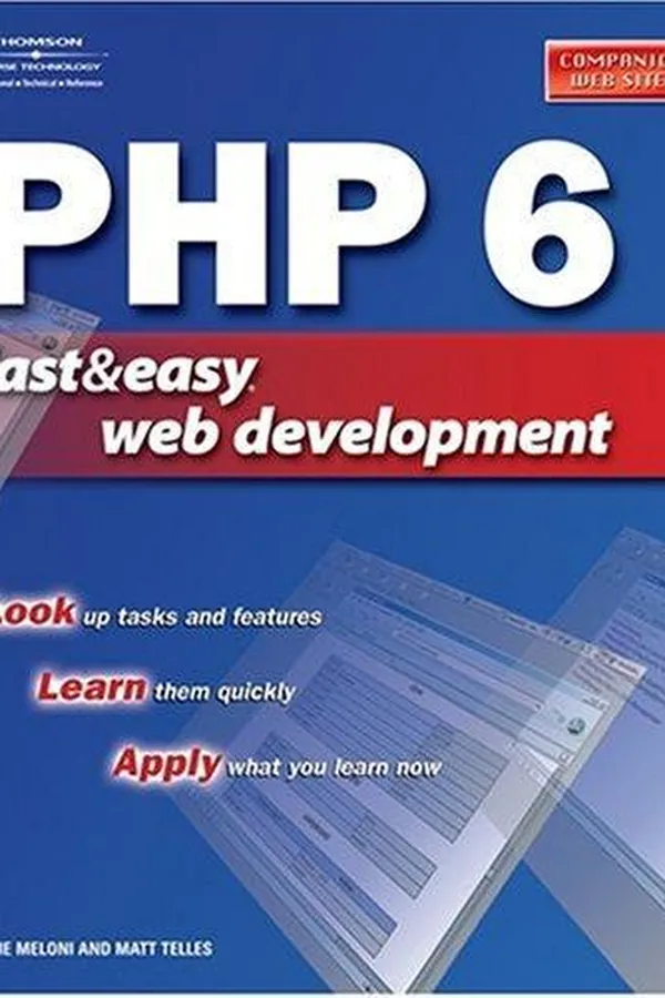 Capa de PHP 6 Fast and Easy Web Development