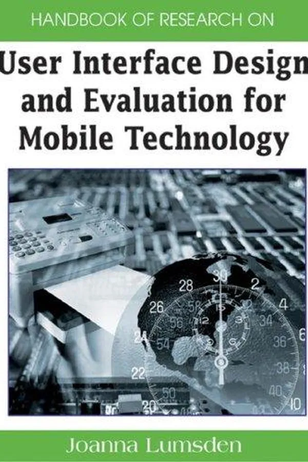 Capa de Handbook of Research on User Interface Design and Evaluation for Mobile Technology