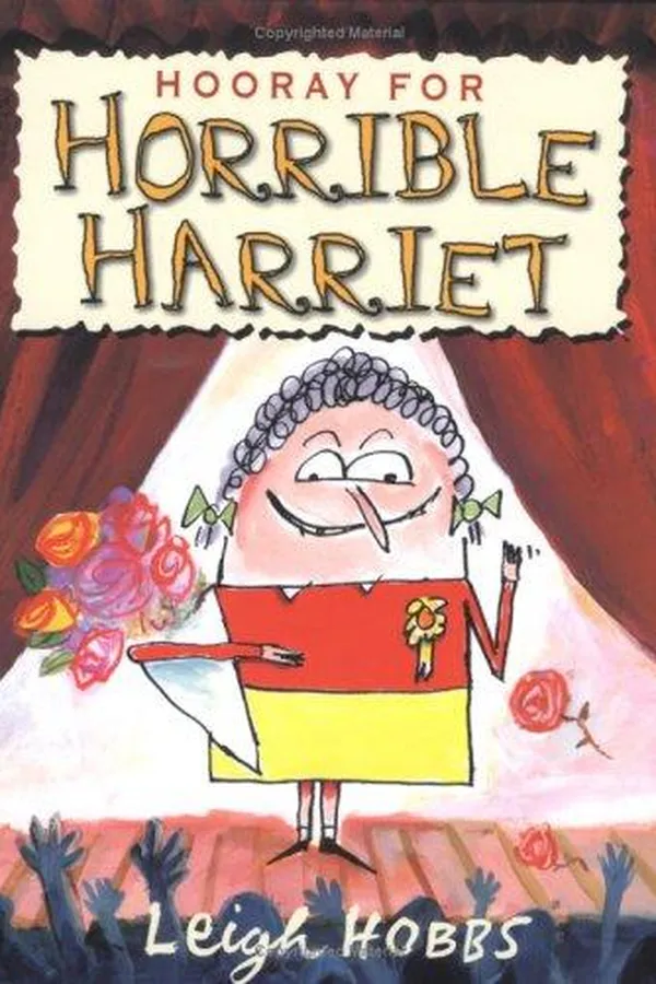 Capa de Hooray for Horrible Harriet