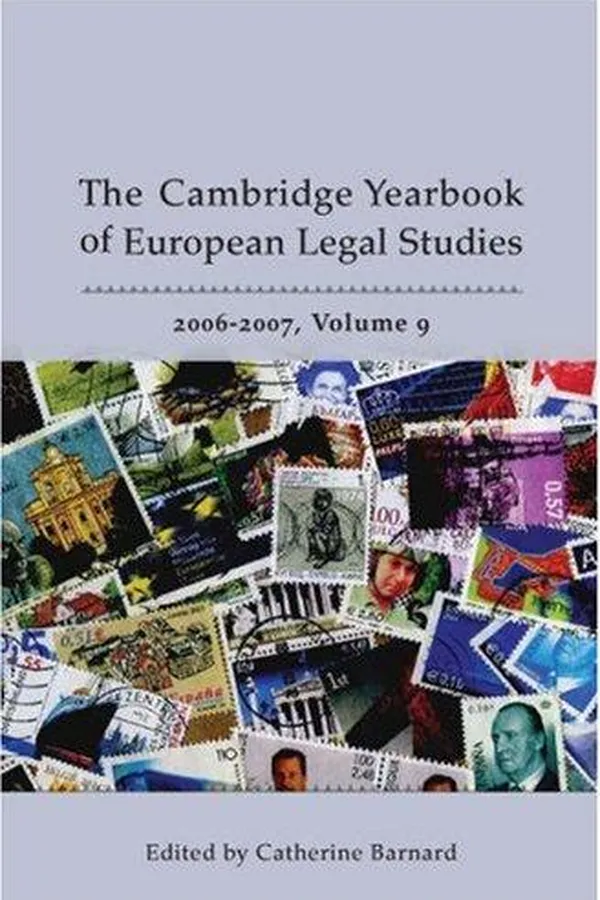 Capa de The Cambridge Yearbook of European Legal Studies