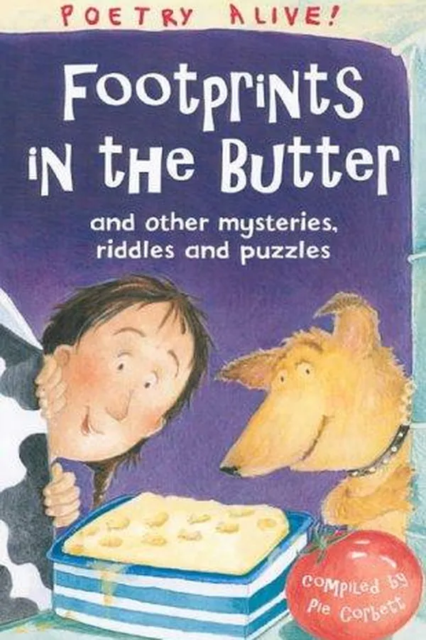 Capa de Footprints in the butter and other mysteries, riddles and puzzles
