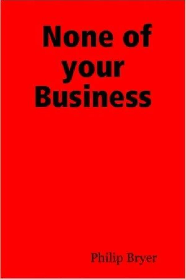 Capa de None of your Business