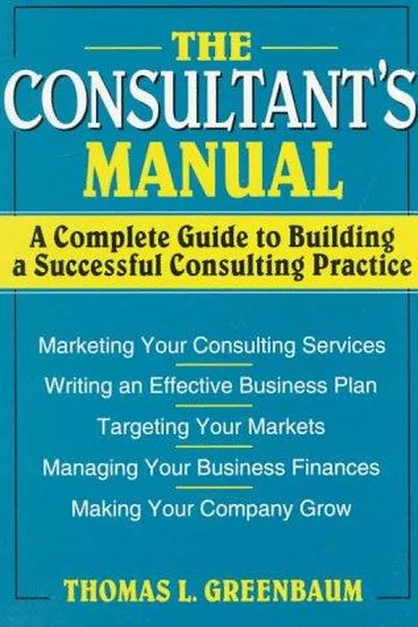 Capa de The Consultant's Manual
