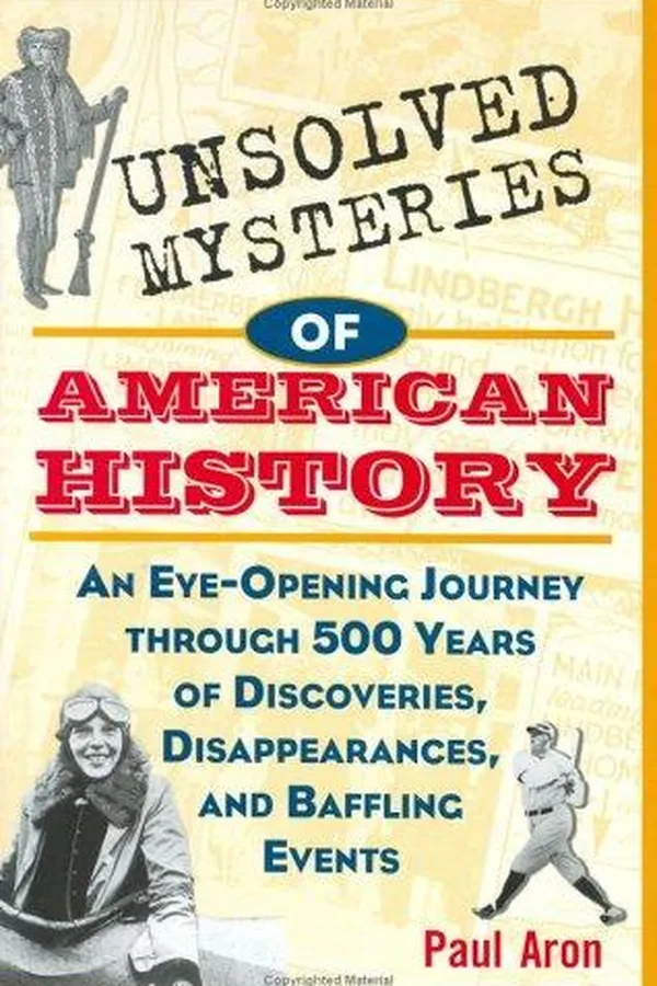 Capa de Unsolved mysteries of American history
