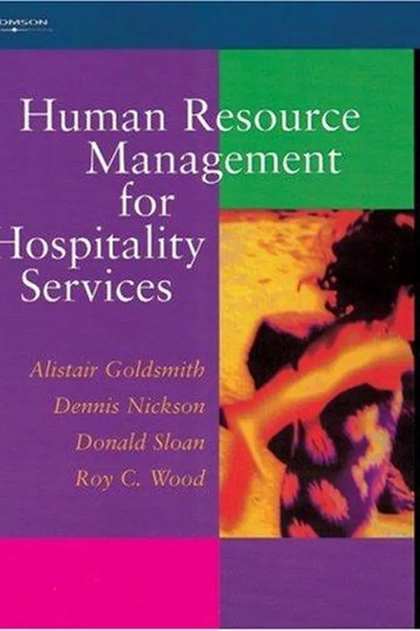 Capa de Human resource management for hospitality services