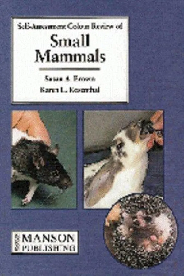 Capa de Self-assessment colour review of small mammals
