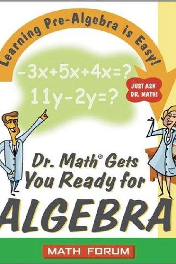 Cover of Dr. Math gets you ready for algebra