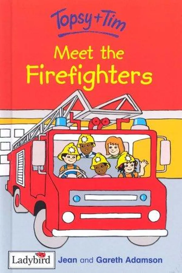 Capa de Topsy + Tim meet the firefighters