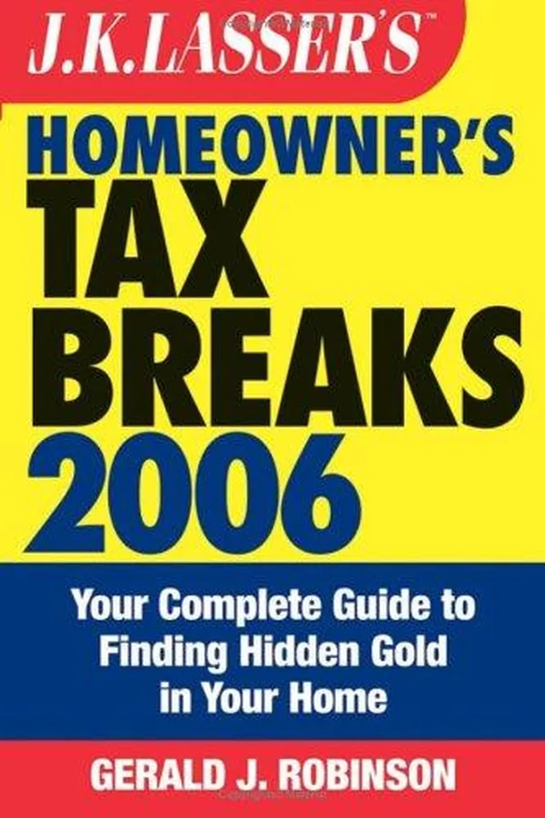 Capa de J.K. Lasser's Homeowner's Tax Breaks 2006