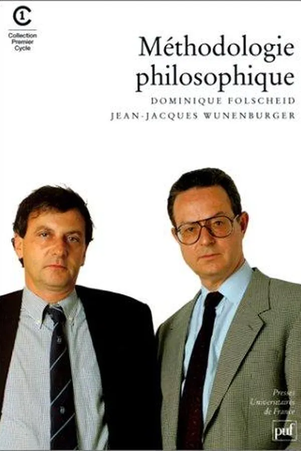 Capa de Méthodologie philosophique