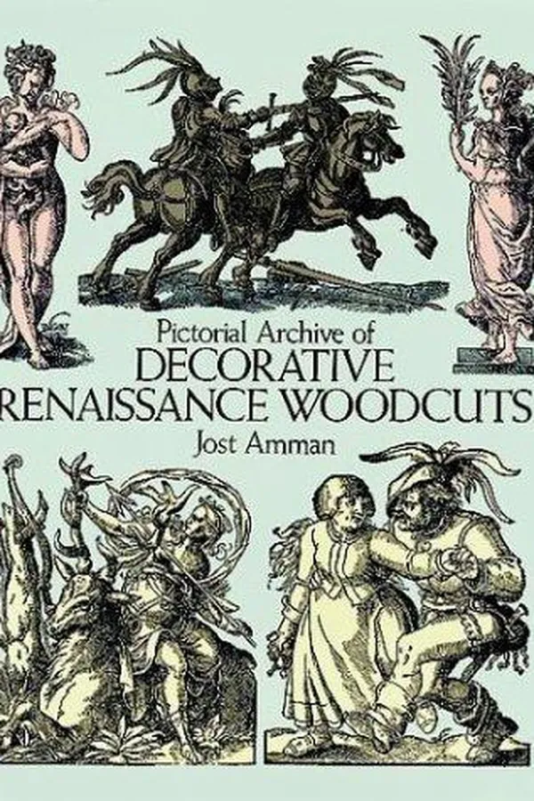 Capa de Pictorial archive of decorative Renaissance woodcuts