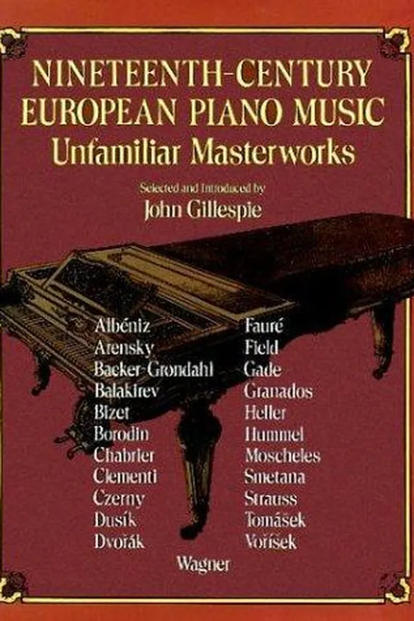Capa de Nineteenth Century European Piano Music