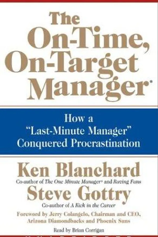 Capa de The On-Time, On-Target Manager