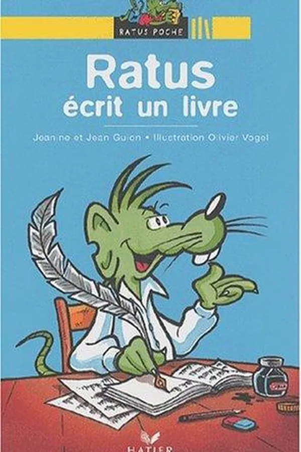 Capa de Ratus écrit un livre
