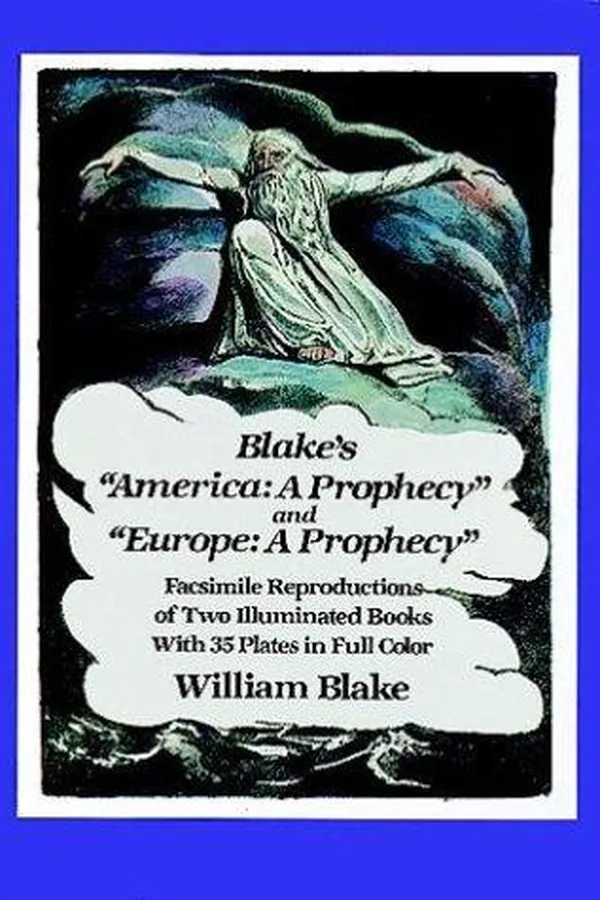 Capa de Blake's "America, a prophecy" ; and, "Europe, a prophecy"
