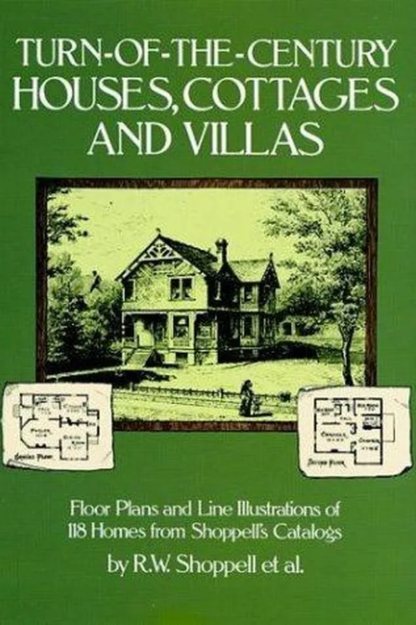 Capa de Turn-of-the-century houses, cottages, and villas