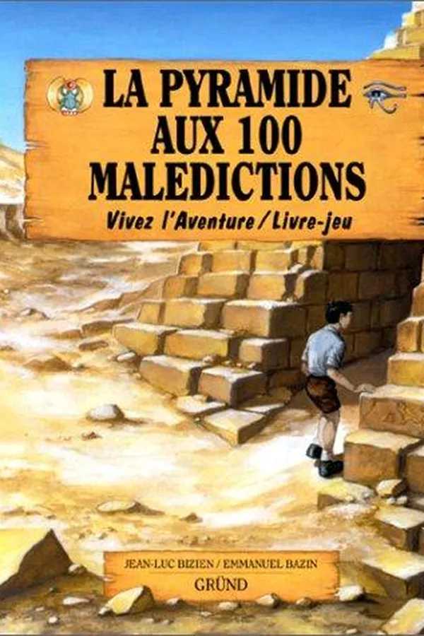 Capa de La pyramide aux 100 malédictions